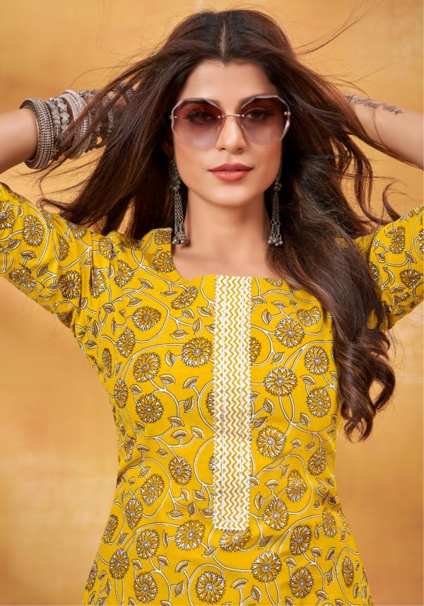 balaji shanaya vol-1 Cotton Designer kurti with pant Collection